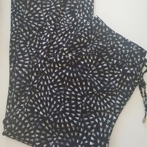 Massimo Diamond Print Summer Pants